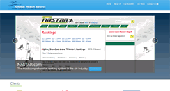 Desktop Screenshot of globalreachsports.com