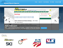 Tablet Screenshot of globalreachsports.com
